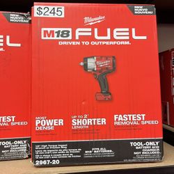 Milwaukee M18 Fuel 1/2 High Torque Impact Wrench 