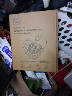 Foot Spa Massager With Remote Control