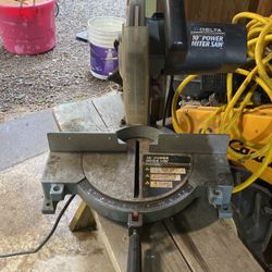 Delta 10” Power Miter Saw 
