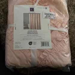 Ruffled Shower Curtain 