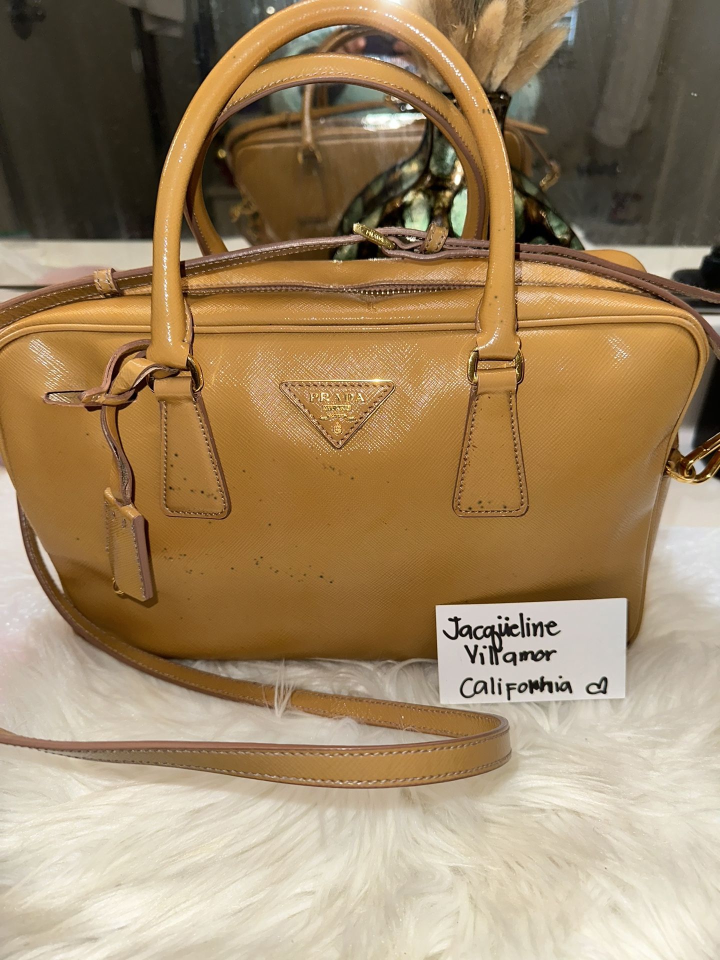 Authentic Prada Saffiano Bag 2 Way