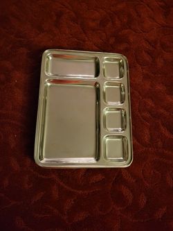 6, Stainless Steel Plates