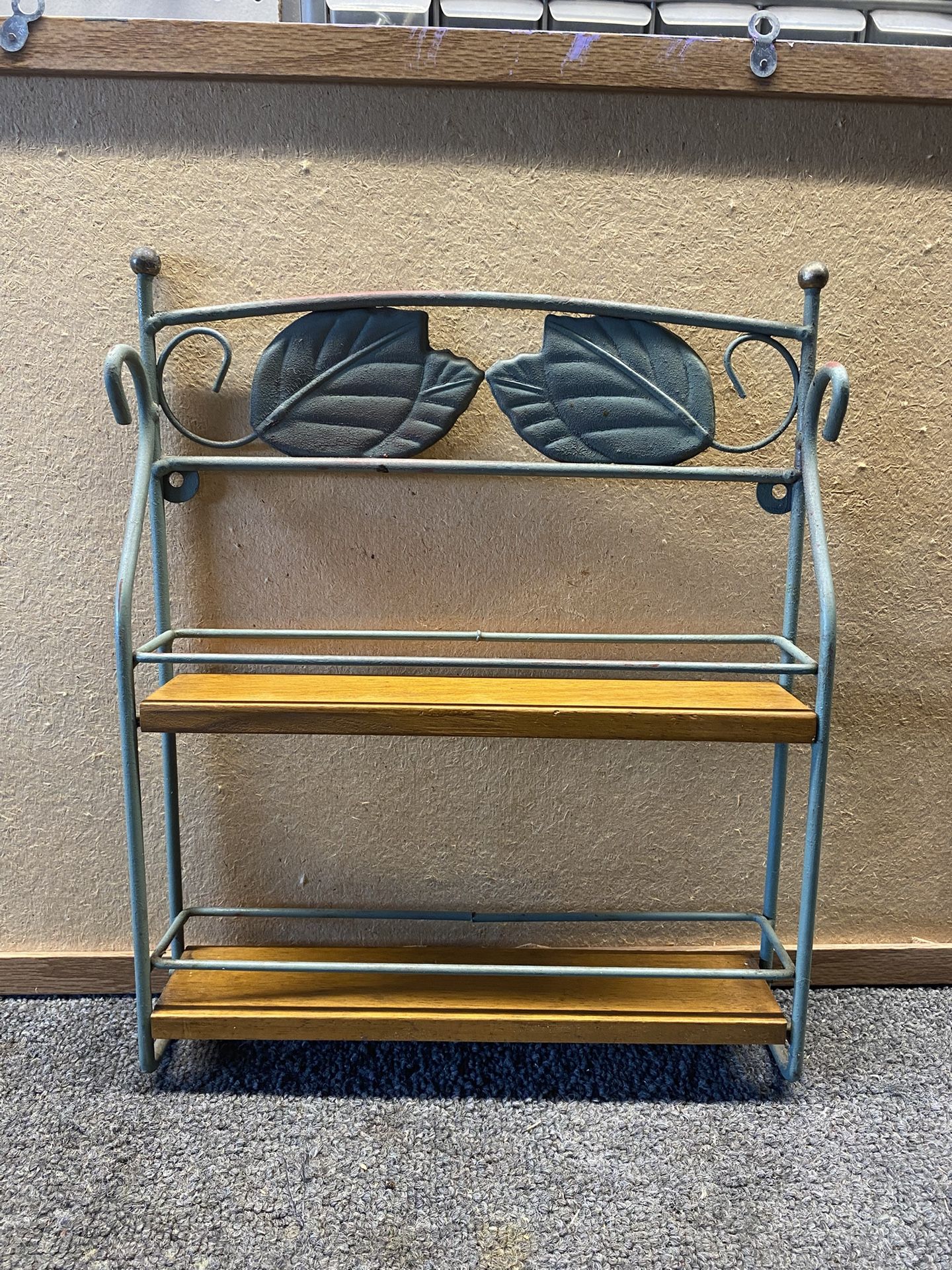 Vintage Rustic Spice Rack