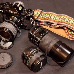 Canon A-1 Film Photographer's Dream!