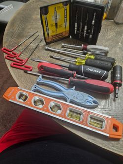 Mixed Hand Tool Lot – Husky, Klein Tools