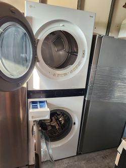 These LG brand portable gas washing machines are new.