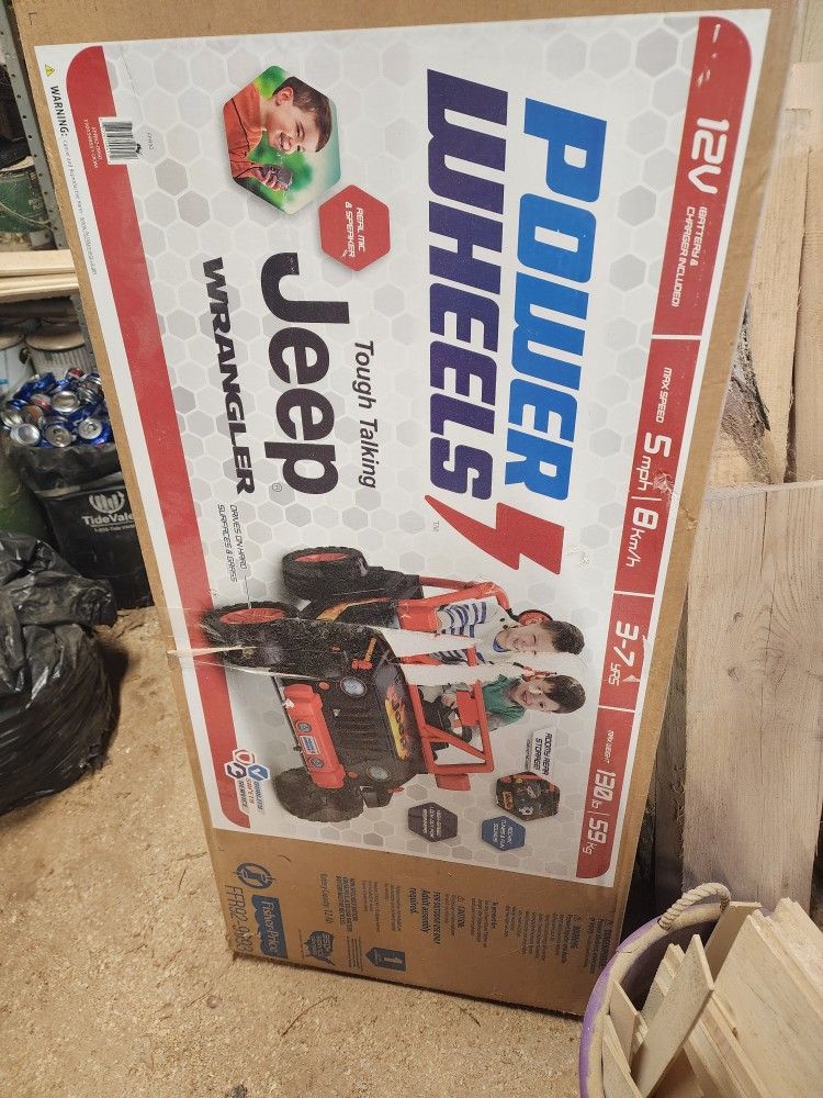 Jeep Wrangler Power Wheels 
