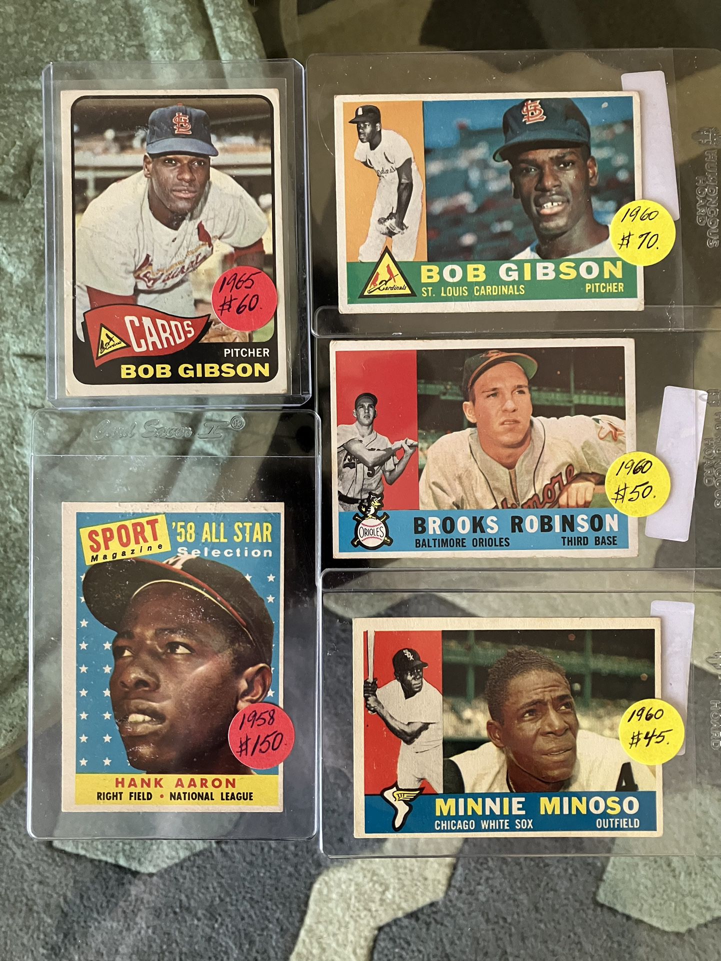 🥎  VINTAGE BASEBALL CARD COLLECTION * (1953 To 1973) * 500 + CARDS  🥎