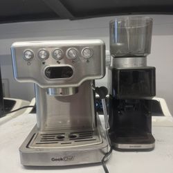 Chef Geek Espresso Machine And Grinder