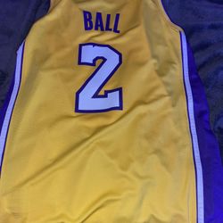 Lonzo Ball Lakers Jersey