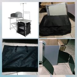 brand new in box portable foldable camp kitchen