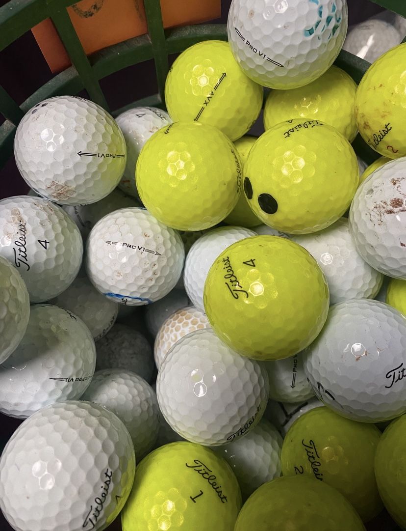 1$ Golf balls All Brands titleist ,Srixon,Noodle,Callaway,Kirkland,Vice,Bridgestone
