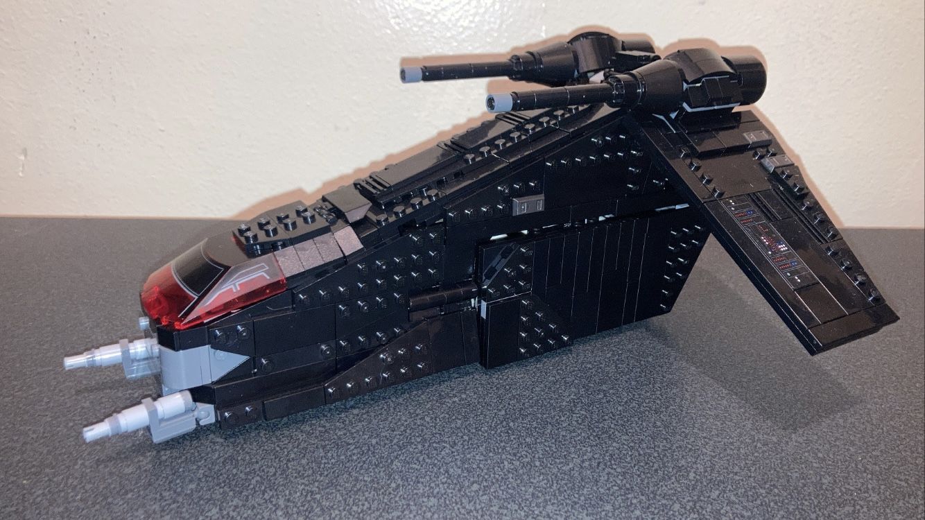 Lego Star Wars LAAT Imperial Gunship Alternate Build For Set 75336