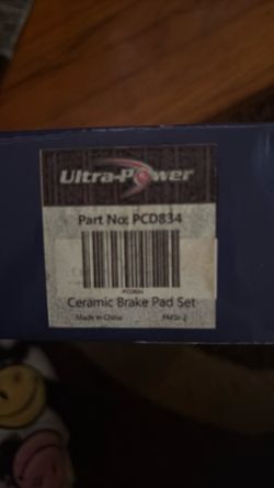 Ultra-Power Ceramic Brake Pad Set PCD834
