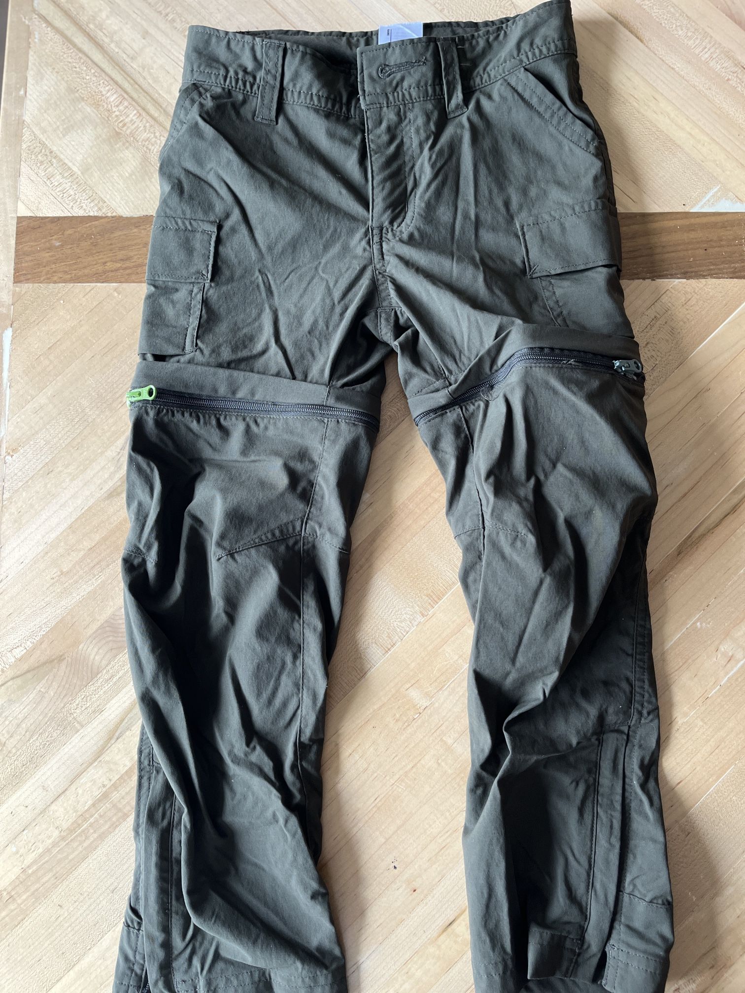 Boys Rei Convertible Camping Hiking Pants-two Pants