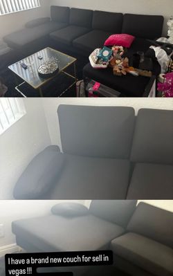 Black sectional