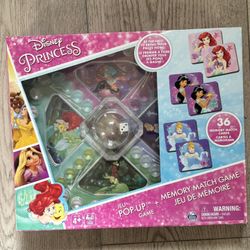 Disney Princess Princess Pop Up Game New