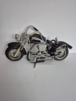 Vintage wire and rubber made Motorcycle
