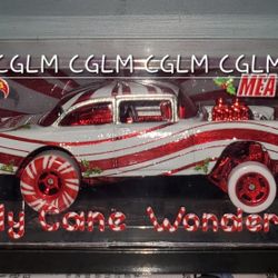 Hot Wheels 2018 MEA Dinner Dance 55 Chevy Candy Cane Gasser