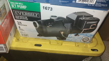 Swallow Well Jet Pump