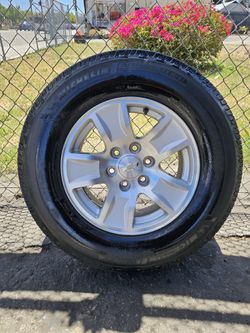 17 in Stock Chevy Wheel and Tire 6x139.7