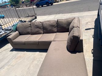 Large gray sectional sofa