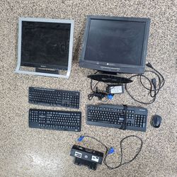 Computer monitors and accessories