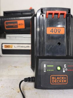 Black+Decker  Lithium Battery with Charger