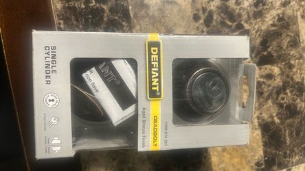 Defiant Single Cylinder Deadbolt