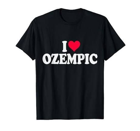 XXL I Love Ozempic tee