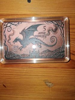 5 oz copper and 33g 999.