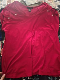 Red Top, Size Xl