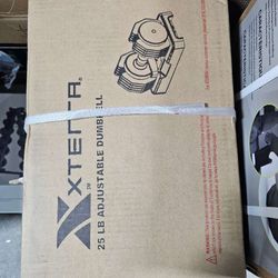 Xterra ADJUSTABLE DUMBBELL ADB25 Adjustable Dumbbell up to 25 lbs. (Set) $170