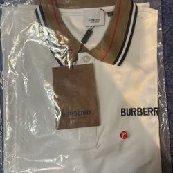 White Burberry Shirt
