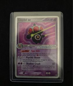 Pokémon TCG Claydol EX Power Keepers Holo 2007