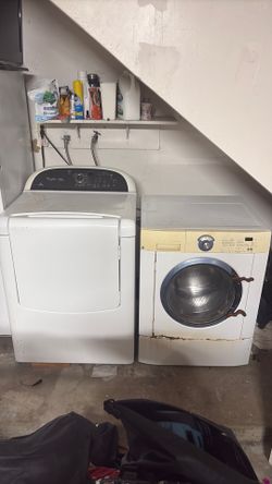 Washer and dryer