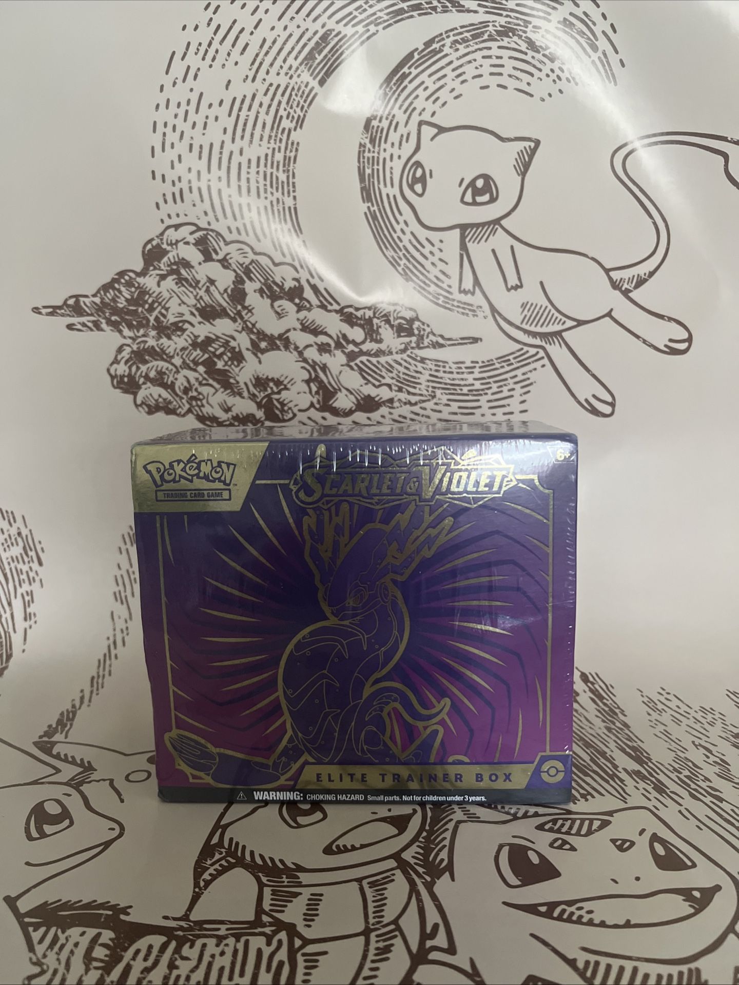 pokemon scarlet & violet miraidon elite trainer box