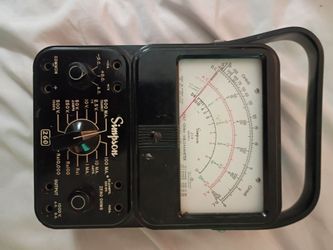 Simpson 260 Analog Volt-Ohm Milliammeter