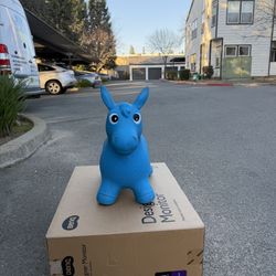 Blue Pony Bouncer