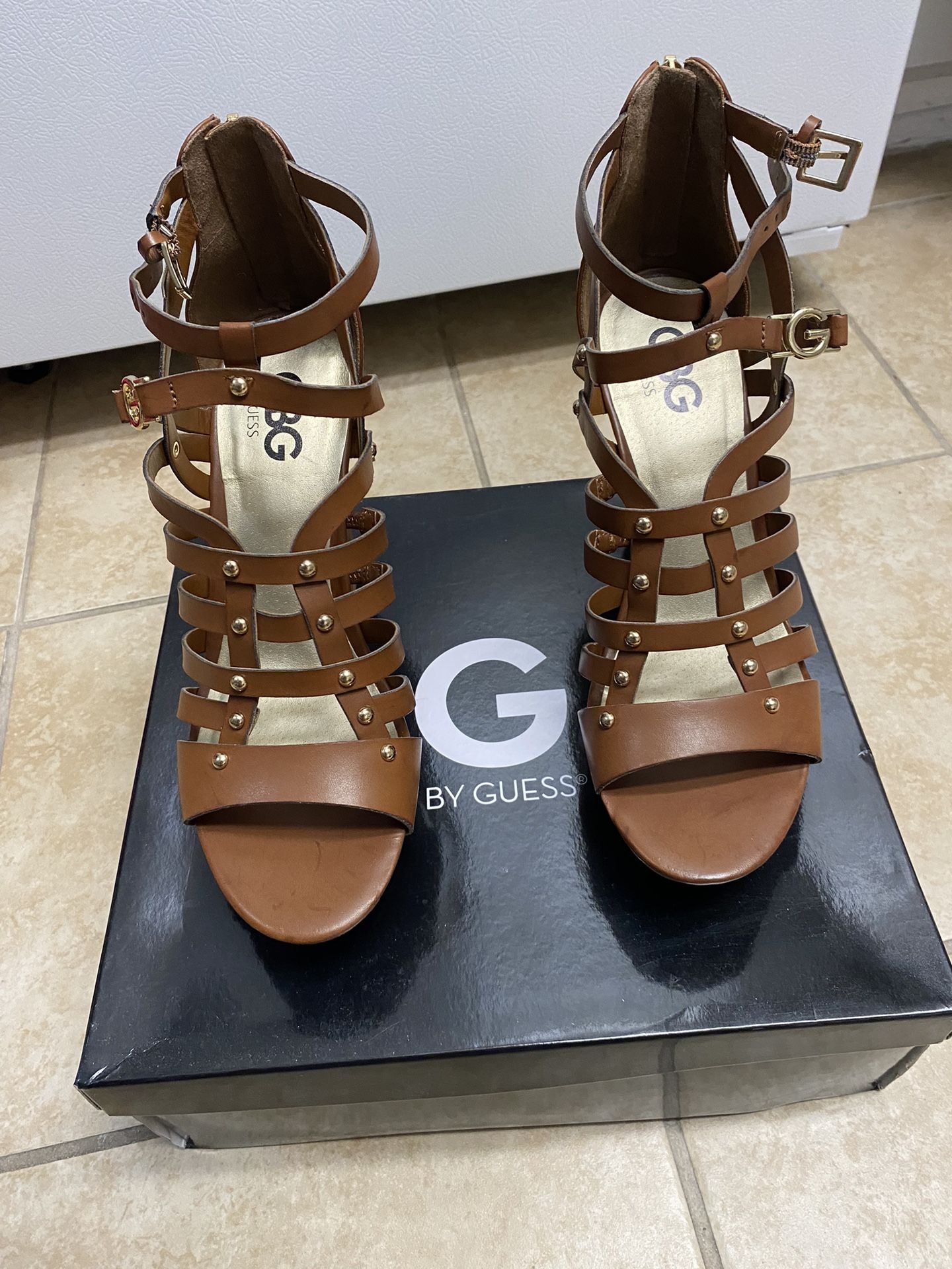 G by Guess Brown Wedges