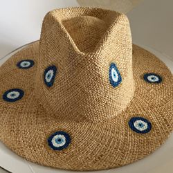 Hand painted Hat by LCv