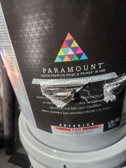 Paramount Super premium paint and primer exterior Beige 5gal