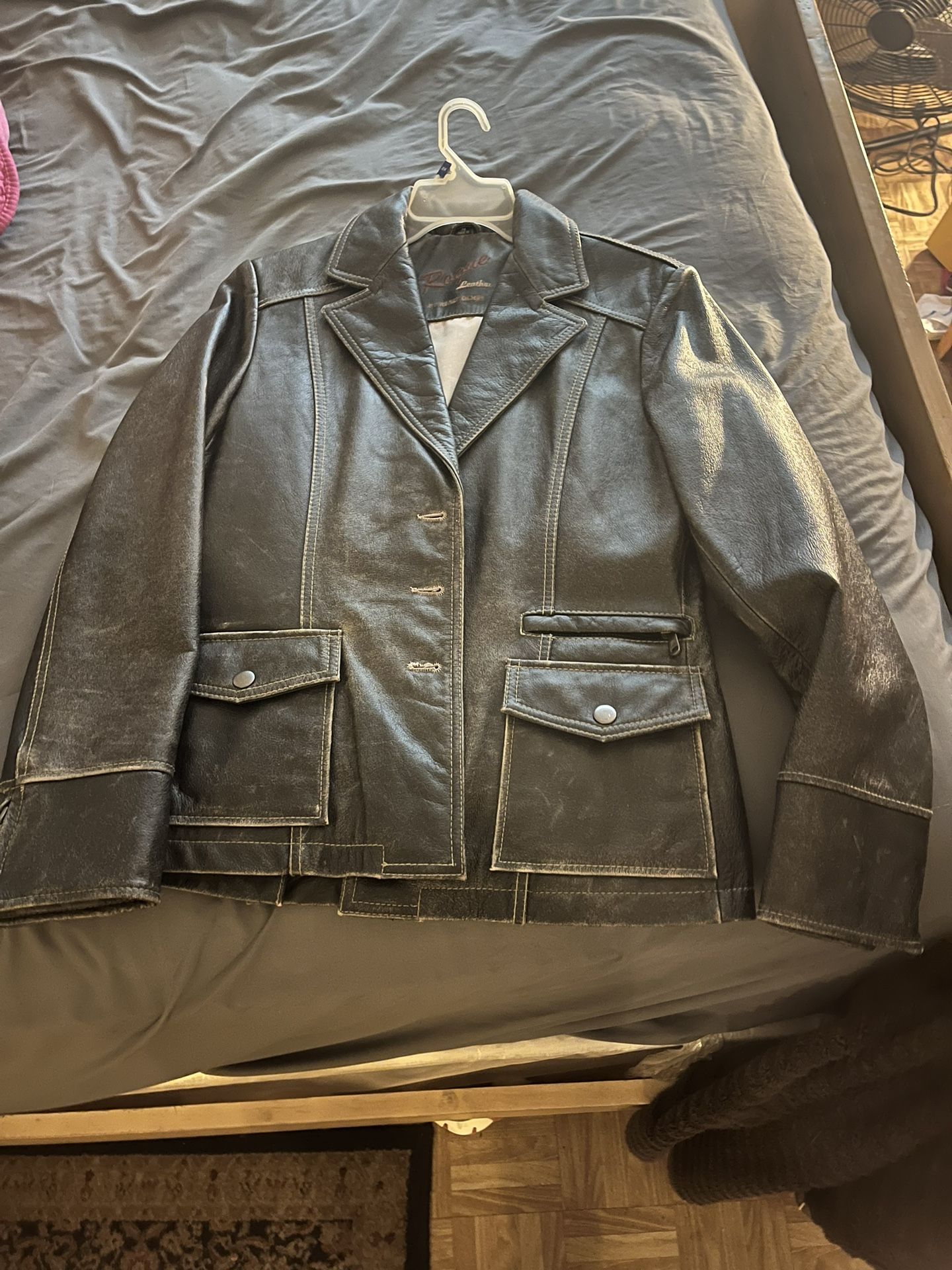 Rogue Leather Jocket By Reily Olmes