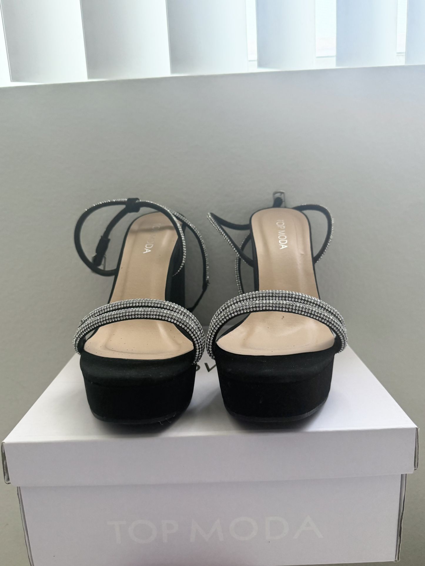 Black Eleanor Heels