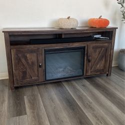 60”Tv Stand With Heater
