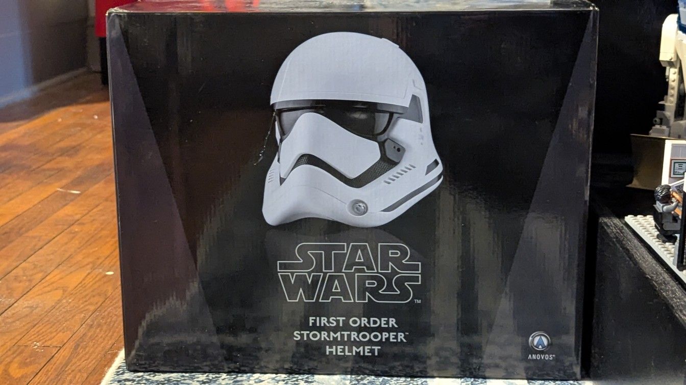 J. Anovos Star Wars the Force Awakens First Order Stormtrooper Helmet