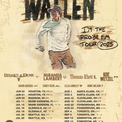 Morgan Wallen & Miranda Lambert Friday 7/25