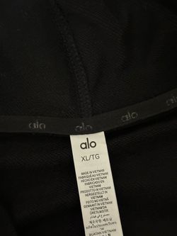 Alo Black”Accolade Full Zip”Hoodie♟️|Size XL|BNWT🏷️