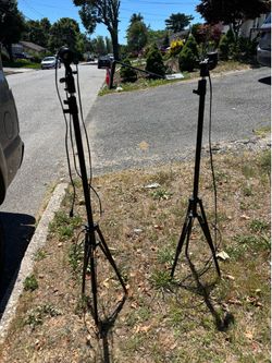 Adjustable Tripod Stands for Ring Lights / Cameras – Set of 2