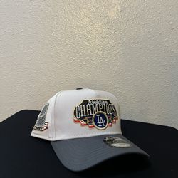 LA Dodgers World Series Champs Hat 